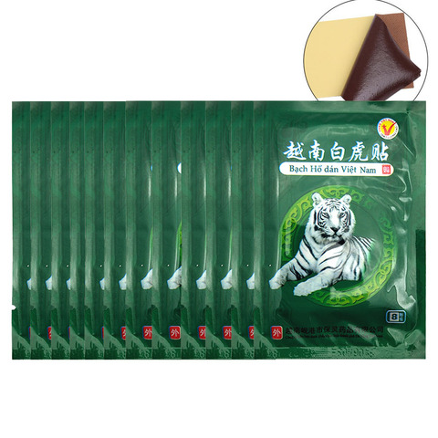 104Pcs Vietnam White Tiger Balm Pain Patch Body Neck Massager Meridians Stress Relief Arthritis Capsicum Plaster ► Photo 1/6