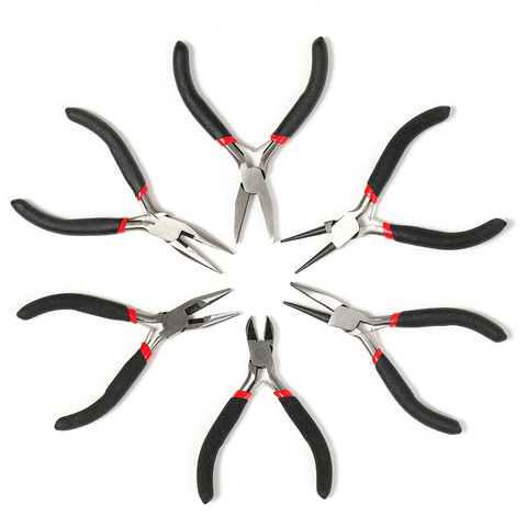 Jewelry Pliers Tool Equipment 12.9cm Long Fashion Needle Nose Pliers For Diy Accessory Jewelry Making (with teeth) DIY Tools ► Photo 1/6