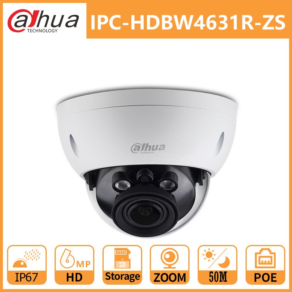 Dahua IPC-HDBW4631R-ZS 6MP IP Camera 2.7~13.5 lens 50m H.265 IP67 POE W/SD slot 