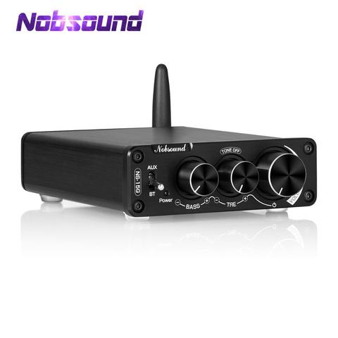 Nobsound Mini Bluetooth 5.0 TPA3116 Digital Audio Amplifier HiFi Class D Stereo Power Amp 100W*2 for Home Speakers ► Photo 1/6