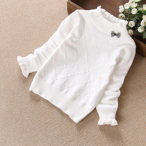 2022 Autumn Ans Winter Children Basic Sweaters Children Knit Sweaters Knit Girls Sweater #1258 ► Photo 1/5