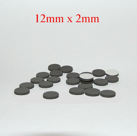 Round Magnet Rubber Fridge Magnetic Sticker Glass Cabochon DIY Crafts  10-20pcs S