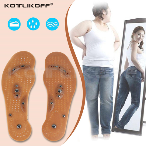 Magnetic Massage Insoles for Slimming body Health Foot Shoe Relaxation Gifts For Women Mat Pad Acupuncture Massaging Insole Sole ► Photo 1/6