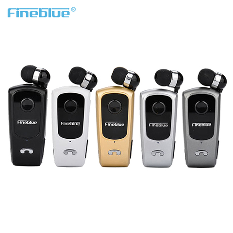 Original Fineblue F920 Mini Retractable Wireless Bluetooth Headset Clip Handfree BT Earphones Portable Sports Bluetooth Earphone ► Photo 1/6