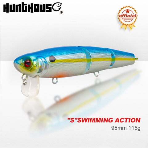 Hunthouse Jackal Mikey JR Wakebait pike fishing lure minnow pike lures swimbaits fishing jointed bait with japan hook jerkbaits ► Photo 1/6