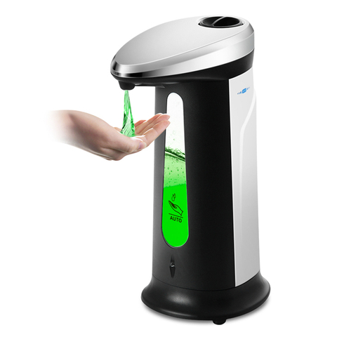 Liquid Soap Dispenser 400Ml Automatic Intelligent Sensor Induction Touchless ABS Hand Washing Dispensers for Kitchen Bathroom ► Photo 1/6