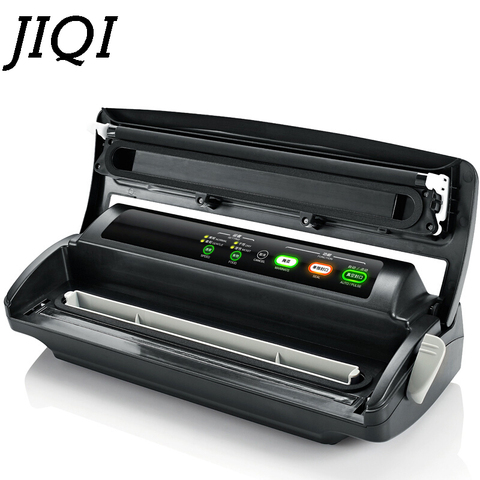 JIQI Commercial Food Vacuum Sealing Machine Vacuum Sealer Fresh Packaging Machine Food Packer with 10 Pcs Bags Free 220V 110V EU ► Photo 1/4