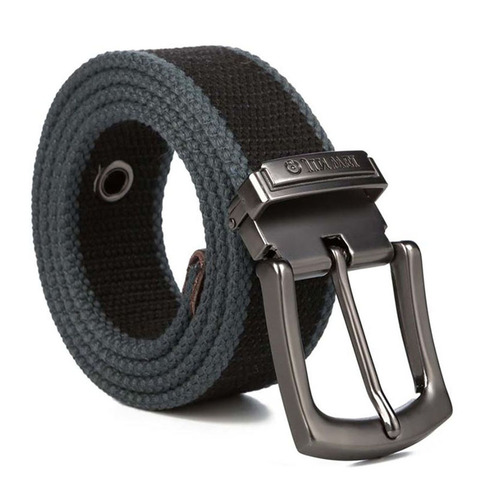 Military Tactical Belt Men Canvas Belts for Jeans Male Casual Metal Pin Detachable Buckle Straps Belt ceintures 140 150 160 cm ► Photo 1/6