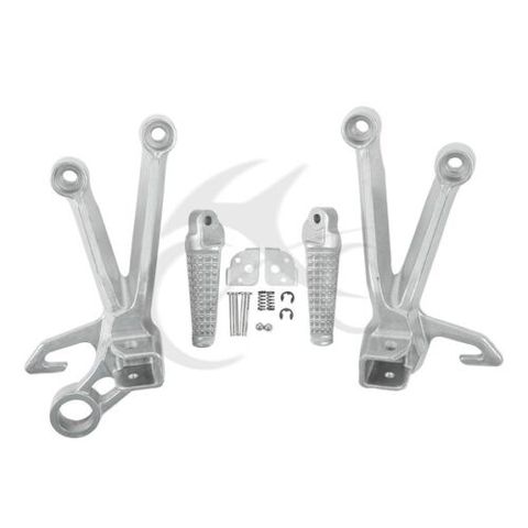 Motorcycle Rear Foot Pegs Footrest Bracket Set For Suzuki GSXR1000 GSXR 1000 2003-2004 K3 K4 ► Photo 1/6