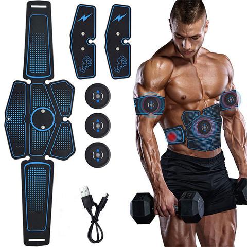 Arm Stimulator Electric Muscle Stimulator Muscle Trainer with Hydrogel Pads