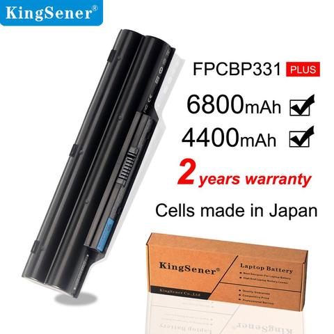 KingSener Japanese Cell FPCBP331 Battery for Fujitsu LifeBook A532 AH512 AH532 AH532/GFX FPCBP331 FMVNBP213 FPCBP347AP 4400mAh ► Photo 1/6