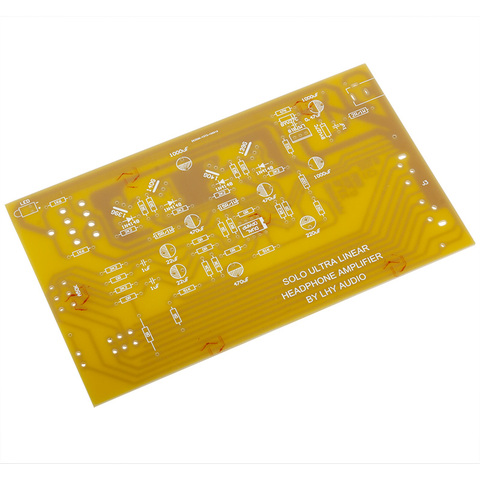 SOLO super linear amp DIY re-engraved PCB circuit board empty board headphone amplifier kit ► Photo 1/5