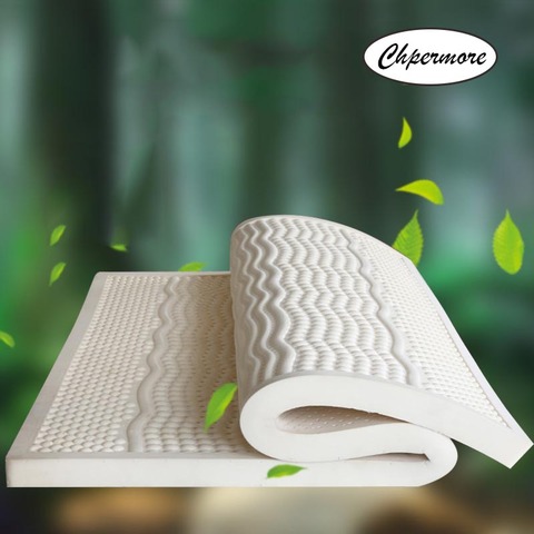 Chpermore 100% Natural latex Tatami Mattress Cover 2.5/5/7.5/10cm Mattresses For Family Bedspreads King Queen Twin Full Size ► Photo 1/5