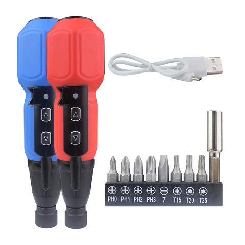 3.6V Cordless Screwdriver Set Electric 280RPM Mmulti-function Bits Set  Forward Reverse USB Charging Lithium Battery Power Tool ► Photo 1/6