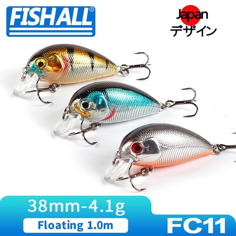 Hypnose 38F Crank Lure Bait 38mm 4.1g Floating 1.0m Action Wobbler For Bass Pike ► Photo 1/6
