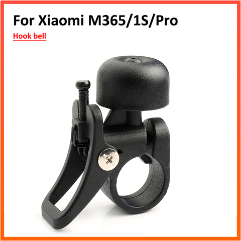 Whole Body Aluminum Alloy Scooter Bell Horn Ring With Quick Release Mount For Xiaomi M365 Pro 1S Electric Scooter Parts ► Photo 1/6