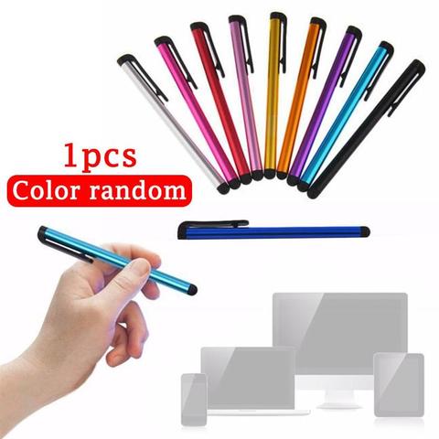 1pc Rubber Tablet Stylus Metal Mesh Tip Touch Screen Stylus Pen For iPhone For Samsung Smart Phone Tablet PC ► Photo 1/6