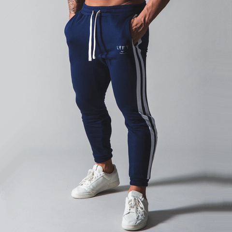 Cotton Joggers Pants Men Casual Skinny Sweatpants Autumn Running Trousers Male Track Pants Gym Fitness Training Sports Bottoms ► Photo 1/6
