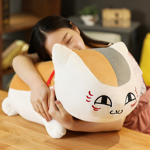 20-60cm Natsume Yuujinchou Nyanko Sensei Plush Cat Anime Cartoon Stuffed Doll Toy Pillow Cushion for Children Birthday Gift ► Photo 1/6