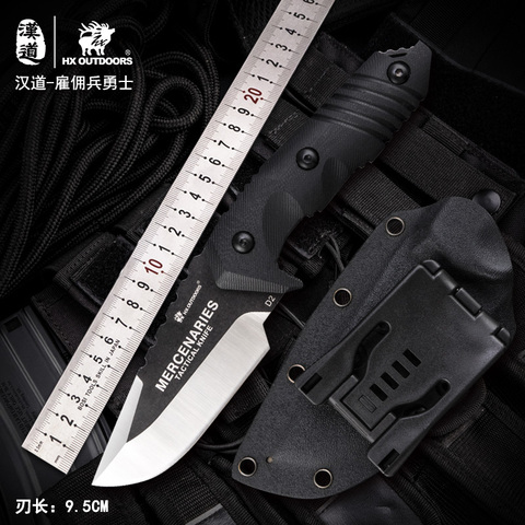 Fixed Blade Knife Military Knife Tactical Straight Knife Survival