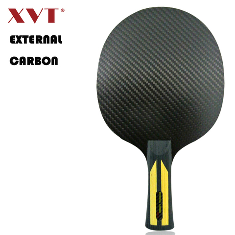 XVT Professional EXTERNAL CARBON   Arylater Carbon  Table Tennis Blade/ ping pong blade/ table tennis bat  SEND WHOLE COVER CASE ► Photo 1/1