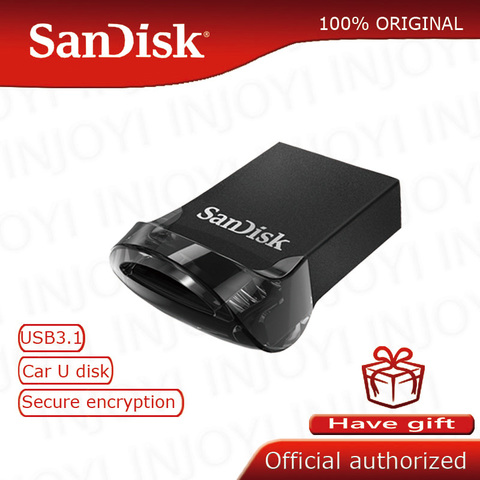 SanDisk 3.1 3.0 USB Flash Drive 256GB 128GB 64GB 32GB 16GB 8GB Pen Drives Pendrive Flashdisk U Disk with MicroUSB TypeC Adapter ► Photo 1/5