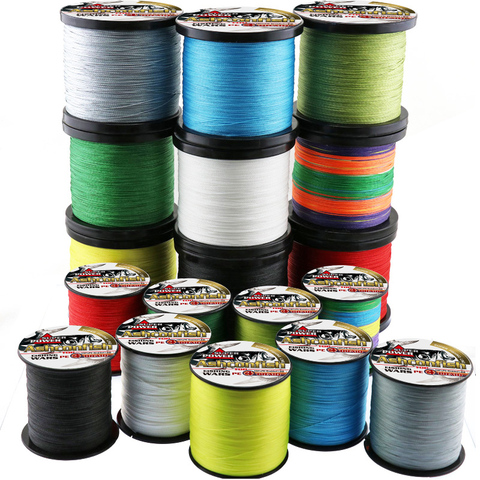 New Japan multifilament fishing line pe braided wire line 500m 4 strands line fishing super braided wires fishing tackle shop ► Photo 1/6
