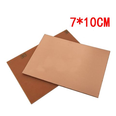 Fr4 Pcb 7x10cm 7*10 Single Side Copper Clad Plate Diy Pcb Kit Laminate Circuit Board ► Photo 1/4