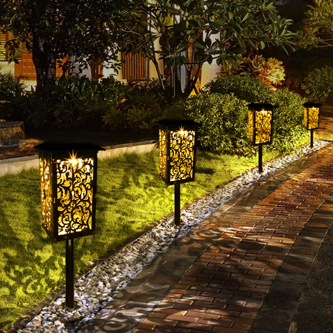 Solar Lights Outdoor Upgraded Solar Pathway Light with Bigger Solar Panel Longer Working Time IP65 Waterproof for Garden Lawn ► Photo 1/1