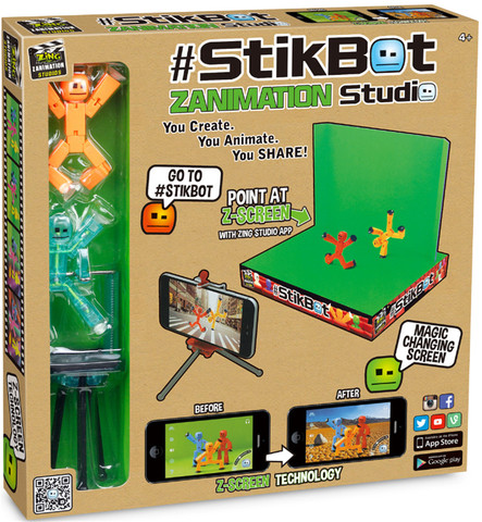 stikbot puppet sucker joint puppet freeze Action Figure Filming Animation Toys tripod Green screen ► Photo 1/1