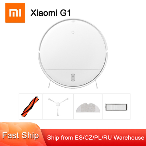 New XIAOMI MIJIA Mi Sweeping Mopping Robot Vacuum Cleaner G1 for Home Cordless Washing 2200PA Cyclone Suction PlannedWifi MJSTG1 ► Photo 1/6