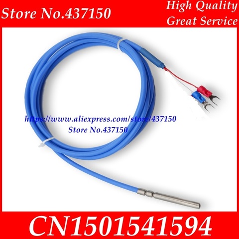  NTC Thermistor 2K 5K 10K 15K  50k 100k  1m NTC 1%  waterproof  Silicone cable temperature sensor temperature probe ► Photo 1/3