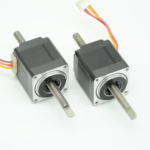 NEMA11 non-captive stepper motor with 90mm Tr5.56 lead screw ► Photo 1/6