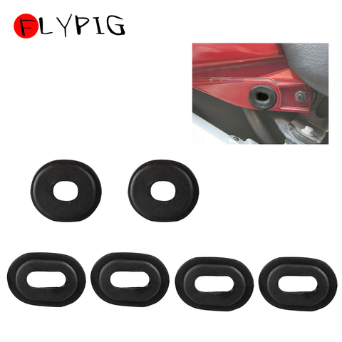 Rubber Side Cover Grommets  Fairings for Honda CB100 CL XL 100 CG125 CB125S CB125T CB TL 125 CD125 17247-303-000 83551-300-000 ► Photo 1/5