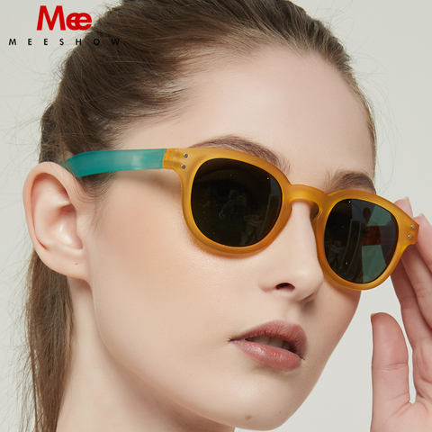 Meeshow Sunglasses 2022 NEW ARRIVAL Retro Men Glasses Europe Style Quality Women Sun Glasses UV400 Protection Sonnenbrillen 1513 ► Photo 1/6