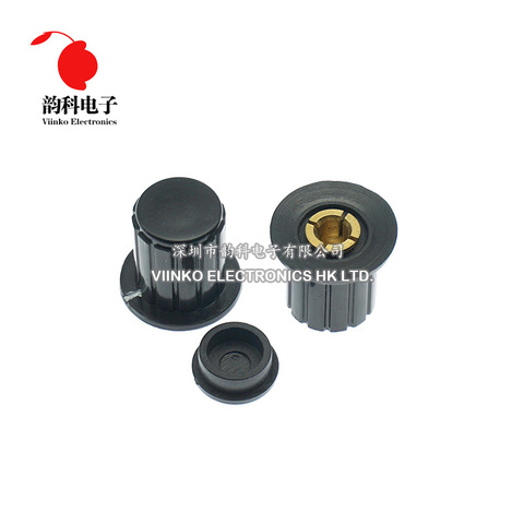 5pcs WXD3-13 knob button cap suitable for high quality WXD3-13-2W WXD3-12 turn around special potentiometer knob KYP16-16-4 ► Photo 1/6