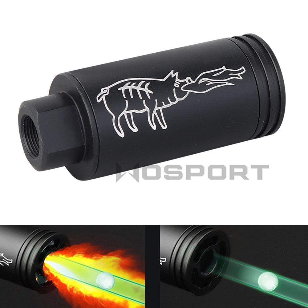 Tactical Paintball Airsoft Tracer Lighter S Spitfire effect with Fluorescence 