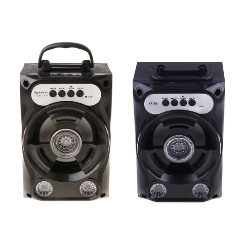 Large Size Bluetooth Speaker Wireless Sound System Bass Stereo with LED Light ► Photo 1/6