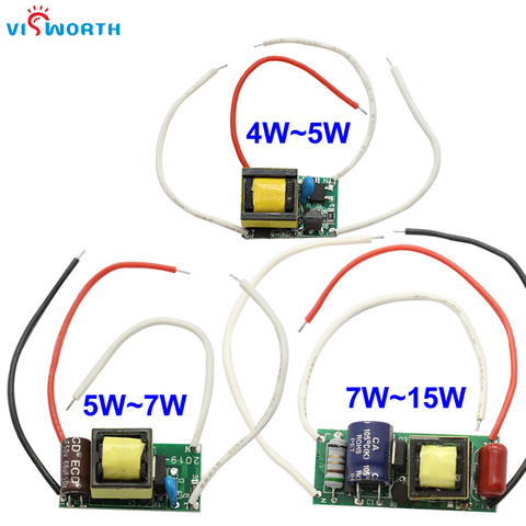 3W 5W 7W 15W Dimmable Led Driver 250ma Constant Current LED Driver AC 110V 220V 240V Lighting Power Suply For Led Light Bulb ► Photo 1/6