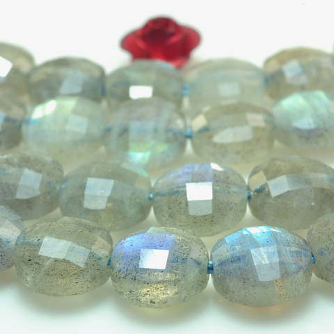 Labradorite 4MM 5MM 6MM 7MM  Natural Gemstone Beads  disk faceted  for silver 925 jewelry   Necklace Earring bracelet 15inch ► Photo 1/3