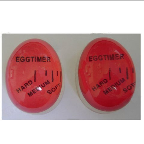 Egg timer indicator soft-boiled display egg cooked degree mini egg boiler