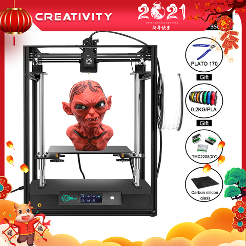 Creativity CoreXY ELF Double z axis 3D Printer High Precision Aluminum Profile Frame Support BLTOUCH TMC2208 Remote BMG TMC2208 ► Photo 1/6