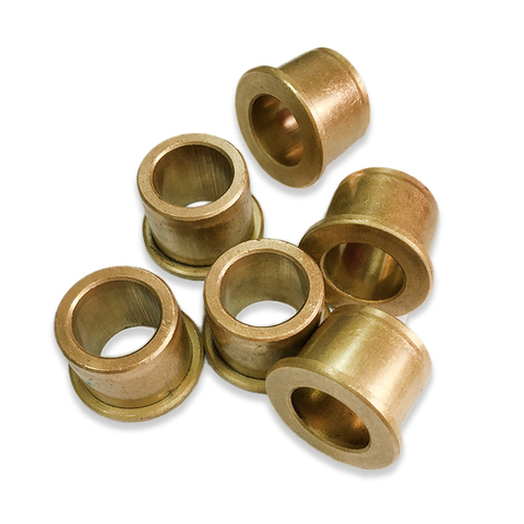 5PCS ID 2 3 4 5 6 8mm Flanging Self-Lubricating Bearing Powder Metallurgy Oil Copper Bushing Guide Sleeve with Stepped Flange ► Photo 1/6