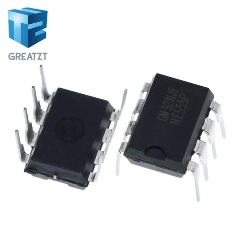 GREATZT 20PCS/LOT New NE555 NE555P NE555N 555 Timers DIP-8 TEXAS ► Photo 1/5