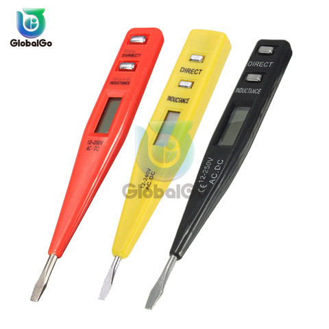 New Digital 12V-250V DC AC Voltage Detectors Non-Contact Tester Pen Tester Meter Volt Electric Test AC/DC Voltage Sensor ► Photo 1/6