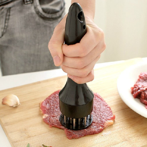 2022 New Kitchen Tools Stainless Steel Meat Tenderizer Needle Meat Hammer Tenderizer Cooking Tools Cooking Baking Accessories ► Photo 1/6