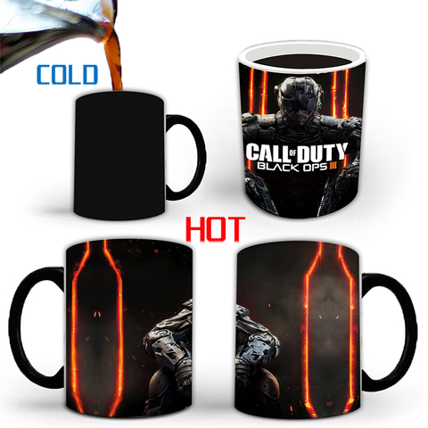 1Pcs 350ml New Coffee Mug Ceramic Mugs Coffee Cups Call Of Duty Water Cup Gift for Friends ► Photo 1/6