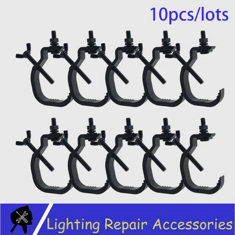 10Pcs/Lot Led Stage Light Truss Aluminum Lights Hook Par Light Hooks DJ Club Light Hanging Hook ► Photo 1/6