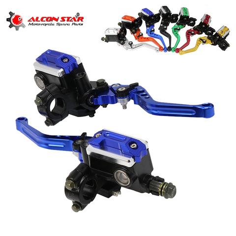 Alconstar- Brake Clutch Pump Master Cylinder Motorcycle lever Handlebar Hydraulic clutch 22mm for Honda For Yamaha For Kawasaki ► Photo 1/6