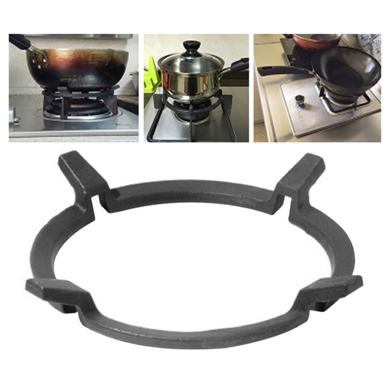 Universal Metal Wok Pan Support Rack Stand For Burners Gas Cookers B